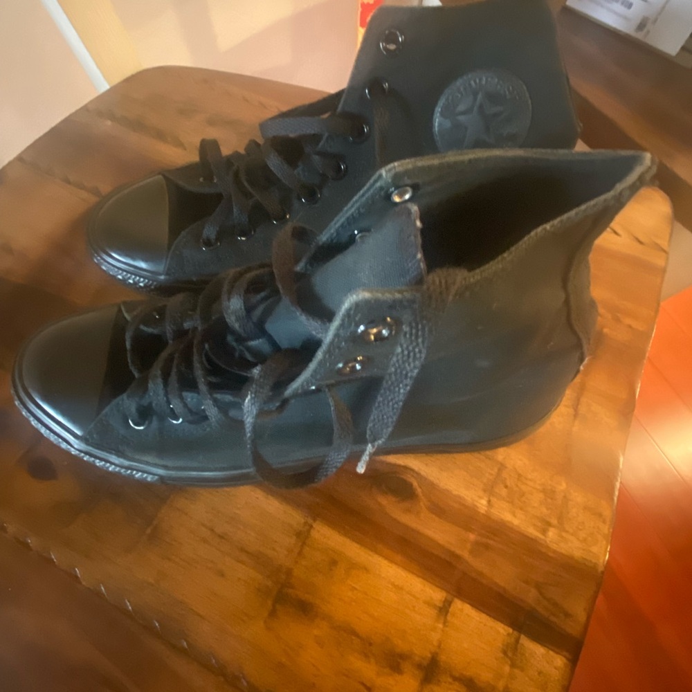 Converse Black High-Top Sneakers